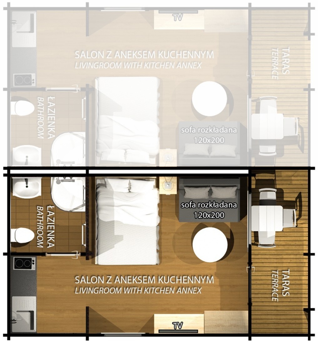 Zimmer im Doppelhaus